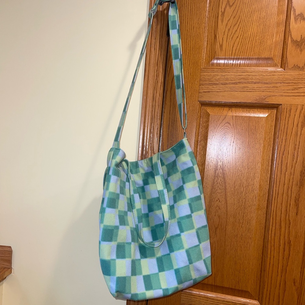 Checkered Tote Bag